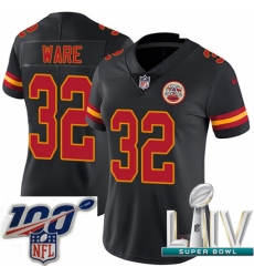 2020 Super Bowl LIV Women Nike Kansas City Chiefs #32 Spencer Ware Limited Black Rush Vapor Untouchable NFL Jersey 2020 Super Bowl LIV Women Nike Kansas City Chiefs #32 Spencer Ware Limited Black Rush Vapor Untouchable NFL Jersey