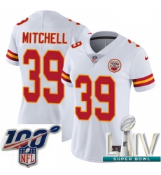 2020 Super Bowl LIV Women Nike Kansas City Chiefs #39 Terrance Mitchell White Vapor Untouchable Limited Player NFL Jersey 2020 Super Bowl LIV Women Nike Kansas City Chiefs #39 Terrance Mitchell White Vapor Untouchable Limited Player NFL Jersey