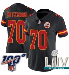 2020 Super Bowl LIV Women Nike Kansas City Chiefs #70 Bryan Witzmann Limited Black Rush Vapor Untouchable NFL Jersey 2020 Super Bowl LIV Women Nike Kansas City Chiefs #70 Bryan Witzmann Limited Black Rush Vapor Untouchable NFL Jersey