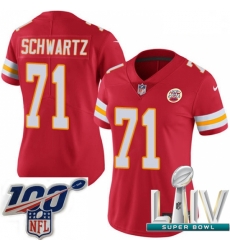 2020 Super Bowl LIV Women Nike Kansas City Chiefs #71 Mitchell Schwartz Red Team Color Vapor Untouchable Limited Player NFL Jersey 2020 Super Bowl LIV Women Nike Kansas City Chiefs #71 Mitchell Schwartz Red Team Color Vapor Untouchable Limited Player NFL Jersey