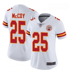 Chiefs #25 LeSean McCoy White Women Stitched Football Vapor Untouchable Limited Jersey Chiefs #25 LeSean McCoy White Women Stitched Football Vapor Untouchable Limited Jersey