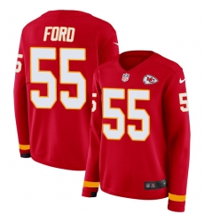 Nike Chiefs #55 Dee Ford Red Team Color Women Stitched NFL Limited Nike Chiefs #55 Dee Ford Red Team Color Women Stitched NFL Limited
