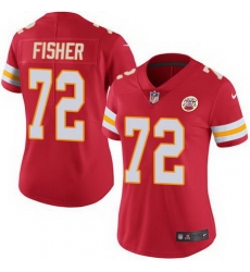 Nike Chiefs #72 Eric Fisher Red Womens Stitched NFL Limited Rush Jersey Nike Chiefs #72 Eric Fisher Red Womens Stitched NFL Limited Rush Jersey