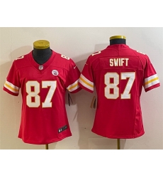 Women Kansas City Chiefs 87 Taylor Swift Red Vapor Untouchable Limited Stitched Jersey Women Kansas City Chiefs 87 Taylor Swift Red Vapor Untouchable Limited Stitched Jersey