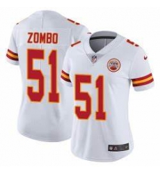 Women Nike Kansas City Chiefs #51 Frank Zombo White Vapor Untouchable Limited Player NFL Jersey Women Nike Kansas City Chiefs #51 Frank Zombo White Vapor Untouchable Limited Player NFL Jersey