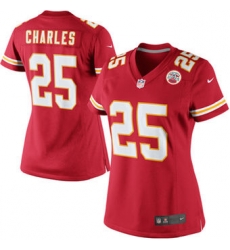 Womens Kansas City Chiefs Jamaal Charles Nike Red Limited Jersey Womens Kansas City Chiefs Jamaal Charles Nike Red Limited Jersey