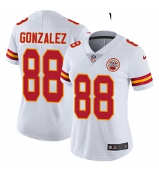 Womens Nike Kansas City Chiefs 88 Tony Gonzalez White Vapor Untouchable Limited Player NFL Jersey Womens Nike Kansas City Chiefs 88 Tony Gonzalez White Vapor Untouchable Limited Player NFL Jersey