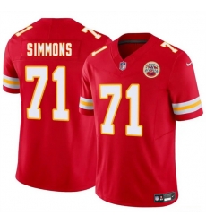 Youth Kansas City Chiefs 71 Josh Simmons Red 2025 Draft F U S E Vapor Untouchable Limited Stitched Football Jersey Youth Kansas City Chiefs 71 Josh Simmons Red 2025 Draft F U S E Vapor Untouchable Limited Stitched Football Jersey