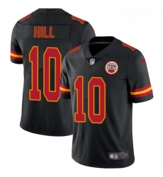 Youth Nike Kansas City Chiefs 10 Tyreek Hill Limited Black Rush Vapor Untouchable NFL Jersey Youth Nike Kansas City Chiefs 10 Tyreek Hill Limited Black Rush Vapor Untouchable NFL Jersey
