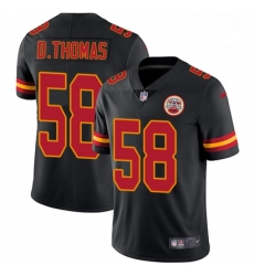 Youth Nike Kansas City Chiefs 58 Derrick Thomas Limited Black Rush Vapor Untouchable NFL Jersey Youth Nike Kansas City Chiefs 58 Derrick Thomas Limited Black Rush Vapor Untouchable NFL Jersey