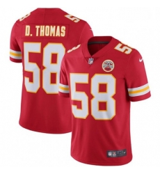 Youth Nike Kansas City Chiefs 58 Derrick Thomas Red Team Color Vapor Untouchable Limited Player NFL Jersey Youth Nike Kansas City Chiefs 58 Derrick Thomas Red Team Color Vapor Untouchable Limited Player NFL Jersey