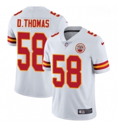 Youth Nike Kansas City Chiefs 58 Derrick Thomas White Vapor Untouchable Limited Player NFL Jersey Youth Nike Kansas City Chiefs 58 Derrick Thomas White Vapor Untouchable Limited Player NFL Jersey