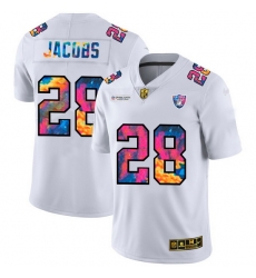 Las Vegas Raiders 28 Josh Jacobs Men White Nike Multi Color 2020 NFL Crucial Catch Limited NFL Jersey Las Vegas Raiders 28 Josh Jacobs Men White Nike Multi Color 2020 NFL Crucial Catch Limited NFL Jersey