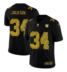 Las Vegas Raiders 34 Bo Jackson Men Nike Leopard Print Fashion Vapor Limited NFL Jersey Black Las Vegas Raiders 34 Bo Jackson Men Nike Leopard Print Fashion Vapor Limited NFL Jersey Black