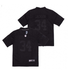 Las Vegas Raiders 34 Jackson Black City Edition Jersey Las Vegas Raiders 34 Jackson Black City Edition Jersey