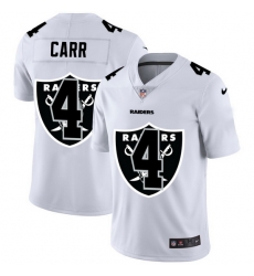 Las Vegas Raiders 4 Derek Carr White Men Nike Team Logo Dual Overlap Limited NFL Jersey Las Vegas Raiders 4 Derek Carr White Men Nike Team Logo Dual Overlap Limited NFL Jersey