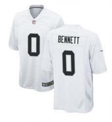 Men Las Vegas Raiders 0 Jakorian Bennett White Stitched Football Game Jersey Men Las Vegas Raiders 0 Jakorian Bennett White Stitched Football Game Jersey