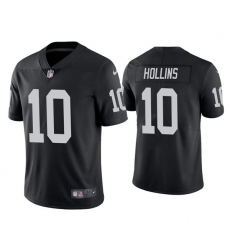 Men Las Vegas Raiders 10 Mack Hollins Black Vapor Untouchable Limited Stitched Jersey Men Las Vegas Raiders 10 Mack Hollins Black Vapor Untouchable Limited Stitched Jersey