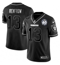 Men Las Vegas Raiders 13 Hunter Renfrow Black Shadow Vapor Limited Stitched Jersey Men Las Vegas Raiders 13 Hunter Renfrow Black Shadow Vapor Limited Stitched Jersey