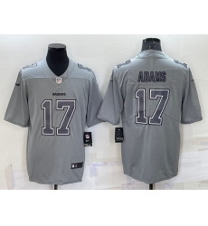 Men Las Vegas Raiders 17 Davante Adams Grey Atmosphere Fashion Stitched Jersey Men Las Vegas Raiders 17 Davante Adams Grey Atmosphere Fashion Stitched Jersey