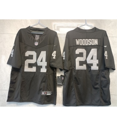 Men Las Vegas Raiders 24 Charles Woodson Black 2023 F U S E Vapor Untouchable Stitched Football Jersey Men Las Vegas Raiders 24 Charles Woodson Black 2023 F U S E Vapor Untouchable Stitched Football Jersey
