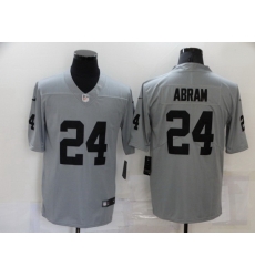 Men Las Vegas Raiders 24 Johnathan Abram Nike Gray Gridiron 2018 Vapor Untouchable NFL Gray Limited Jersey Men Las Vegas Raiders 24 Johnathan Abram Nike Gray Gridiron 2018 Vapor Untouchable NFL Gray Limited Jersey