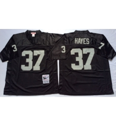 Men Las Vegas Raiders 37 Lester Hayes Black M&N Throwback Jersey Men Las Vegas Raiders 37 Lester Hayes Black M&N Throwback Jersey