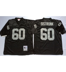 Men Las Vegas Raiders 60 Otis Sistrunk Black M&N Throwback Jersey Men Las Vegas Raiders 60 Otis Sistrunk Black M&N Throwback Jersey