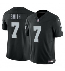 Men Las Vegas Raiders 7 Geno Smith Black 2025 F U S E Vapor Stitched Football Jersey Men Las Vegas Raiders 7 Geno Smith Black 2025 F U S E Vapor Stitched Football Jersey