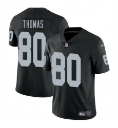 Men Las Vegas Raiders 80 Ian Thomas Black 2025 Vapor Stitched Football Jersey Men Las Vegas Raiders 80 Ian Thomas Black 2025 Vapor Stitched Football Jersey