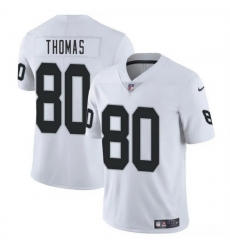 Men Las Vegas Raiders 80 Ian Thomas White 2025 Vapor Stitched Football Jersey Men Las Vegas Raiders 80 Ian Thomas White 2025 Vapor Stitched Football Jersey
