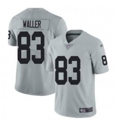 Men Las Vegas Raiders 83 Darren Waller Grey Vapor Untouchable Limited Stitched Jersey Men Las Vegas Raiders 83 Darren Waller Grey Vapor Untouchable Limited Stitched Jersey