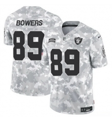 Men Las Vegas Raiders 89 Brock Bowers 2024 F U S E Arctic Camo Salute To Service Limited Stitched Football Jersey Men Las Vegas Raiders 89 Brock Bowers 2024 F U S E Arctic Camo Salute To Service Limited Stitched Football Jersey