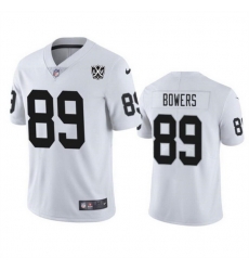 Men Las Vegas Raiders 89 Brock Bowers White 2024 65th Anniversary Patch Vapor Stitched Football Jersey Men Las Vegas Raiders 89 Brock Bowers White 2024 65th Anniversary Patch Vapor Stitched Football Jersey