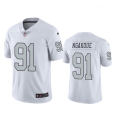 Men Las Vegas Raiders 91 Yannick Ngakoue Color Rush Limited Jersey Men Las Vegas Raiders 91 Yannick Ngakoue Color Rush Limited Jersey