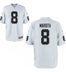 Men Raiders 238 Marcus Mariota White Vapor Limited Jersey Men Raiders 238 Marcus Mariota White Vapor Limited Jersey