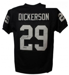 Men Raiders 28 Eric Dickerson Black Jersey Men Raiders 28 Eric Dickerson Black Jersey
