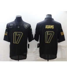 Men's Las Vegas Raiders #17 Davante Adams Black Salute To Service Limited Stitched Jersey Men's Las Vegas Raiders #17 Davante Adams Black Salute To Service Limited Stitched Jersey