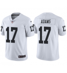 Men's Las Vegas Raiders #17 Davante Adams White Vapor Limited Stitched Jersey Men's Las Vegas Raiders #17 Davante Adams White Vapor Limited Stitched Jersey