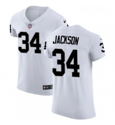 Mens Nike Oakland Raiders 34 Bo Jackson White Vapor Untouchable Elite Player NFL Jersey Mens Nike Oakland Raiders 34 Bo Jackson White Vapor Untouchable Elite Player NFL Jersey