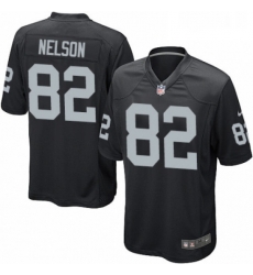 Mens Nike Oakland Raiders 82 Jordy Nelson Game Black Team Color NFL Jersey Mens Nike Oakland Raiders 82 Jordy Nelson Game Black Team Color NFL Jersey