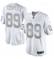 Mens Nike Oakland Raiders 89 Amari Cooper Limited White Platinum NFL Jersey Mens Nike Oakland Raiders 89 Amari Cooper Limited White Platinum NFL Jersey