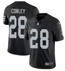 Mens Oakland Raiders #28 Gareon Conley Black Rush Limited Jersey Mens Oakland Raiders #28 Gareon Conley Black Rush Limited Jersey