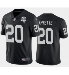 Men's Oakland Raiders Black #20 Damon Arnette 2020 Inaugural Season Vapor Limited Stitched NFL Jersey Men's Oakland Raiders Black #20 Damon Arnette 2020 Inaugural Season Vapor Limited Stitched NFL Jersey
