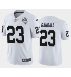 Men's Oakland Raiders White #23 Damarious Randall 2020 Inaugural Season Vapor Limited Stitched NFL Jersey Men's Oakland Raiders White #23 Damarious Randall 2020 Inaugural Season Vapor Limited Stitched NFL Jersey