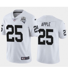 Men's Oakland Raiders White #25 Eli Apple 2020 Inaugural Season Vapor Limited Stitched NFL Jersey Men's Oakland Raiders White #25 Eli Apple 2020 Inaugural Season Vapor Limited Stitched NFL Jersey