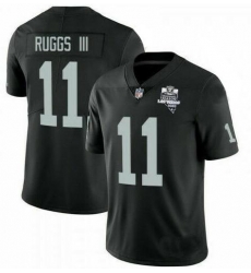 Men's Raiders #11 Henry Ruggs III 2020 Inaugural Season Black Vapor Limited Stitched NFL Jersey Men's Raiders #11 Henry Ruggs III 2020 Inaugural Season Black Vapor Limited Stitched NFL Jersey