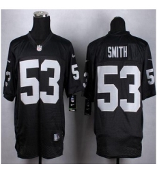 NEW Oakland Raiders #53 Malcolm Smith Black Team Color Men Stitched NFL Elite jersey NEW Oakland Raiders #53 Malcolm Smith Black Team Color Men Stitched NFL Elite jersey