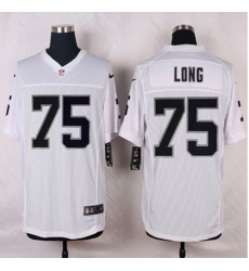 NEW Oakland Raiders #75 Howie Long White Men Stitched NFL Elite Jersey NEW Oakland Raiders #75 Howie Long White Men Stitched NFL Elite Jersey