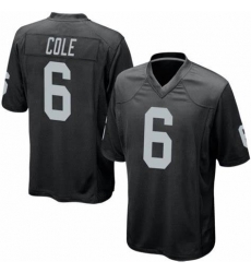 Nike A.J. Cole III Raiders Men's Black Team Jersey Nike A.J. Cole III Raiders Men's Black Team Jersey